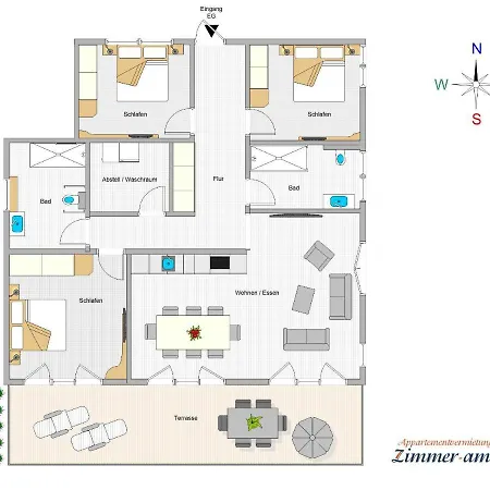 Apartamento Riedenweg 10 Whg Rw-10 *